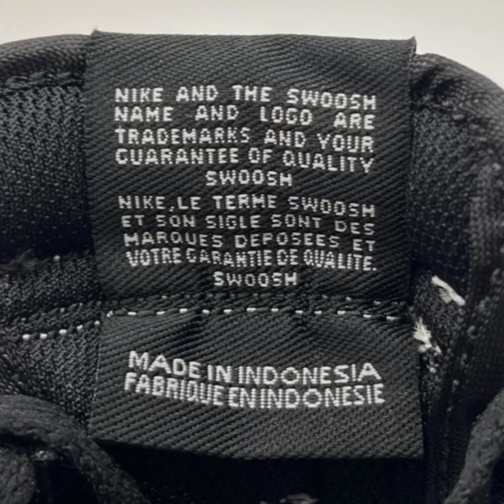 Nike Dunk Low Retro White Black Panda CW1590-100 Kids Sneakers Shoes - Picture 8 of 14